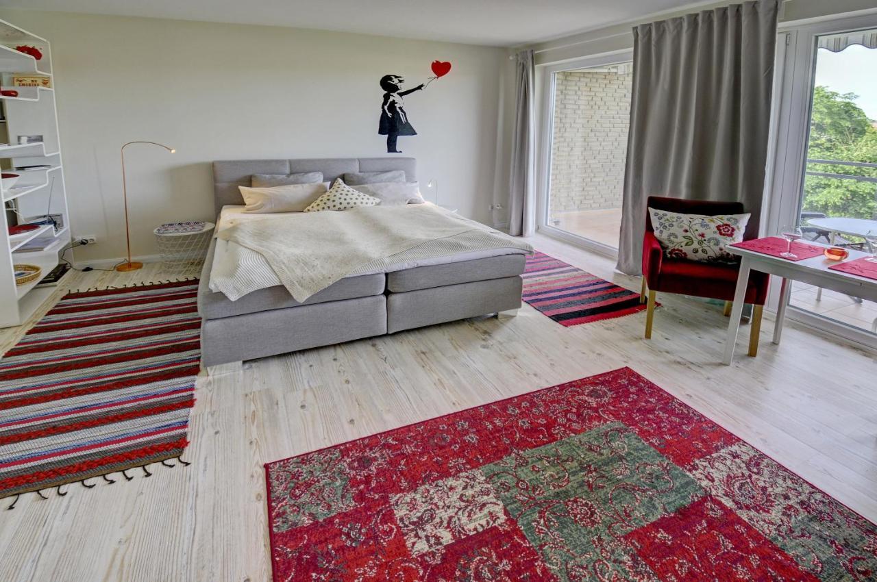 Fewo1846 - Flensview - Komfortables Studioapartment Mit Balkon Und Hafenblick Flensburg Exteriér fotografie